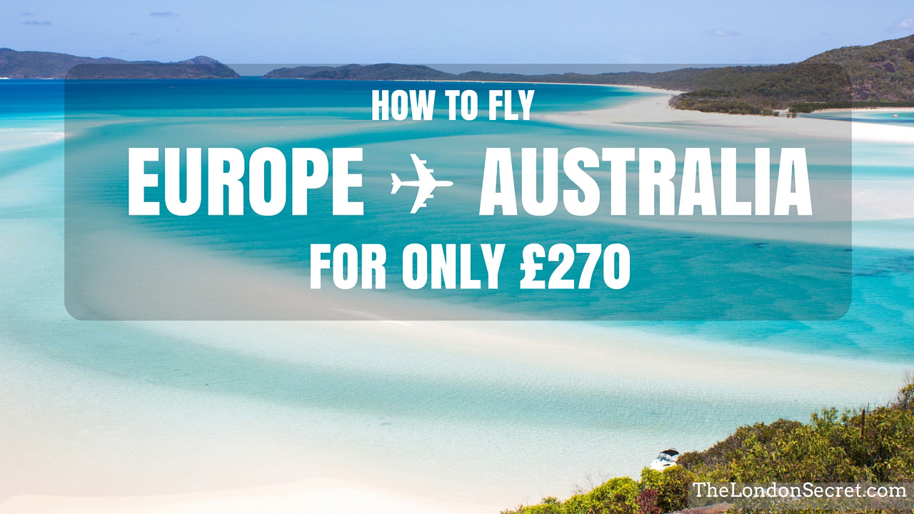 cheap flights london australia